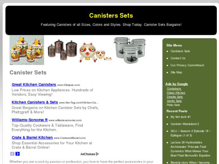 www.canisterssets.net