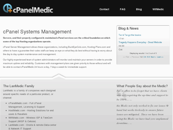 www.cpanelmedic.com