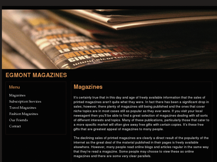 www.egmontmagazines.co.uk