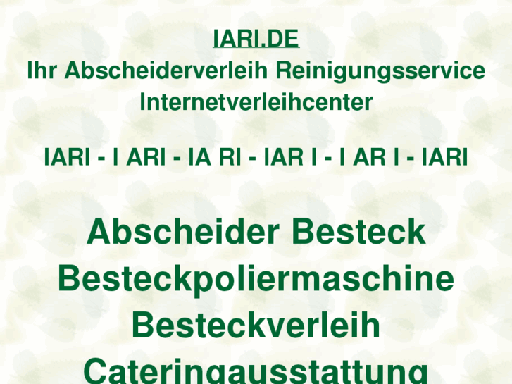 www.iari.de