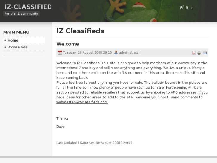 www.iz-classifieds.com