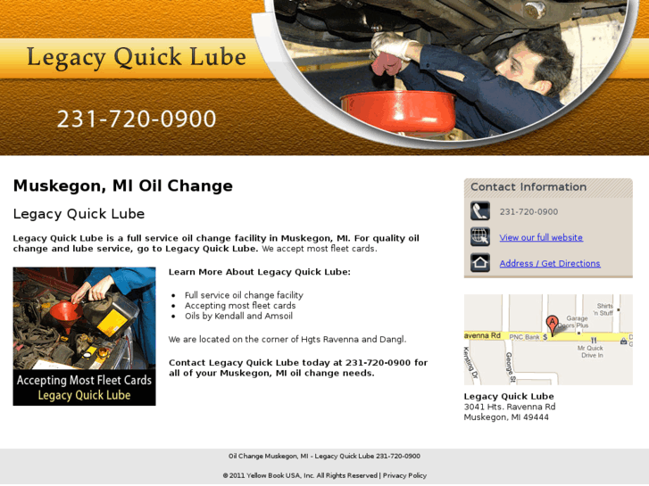 www.legacyquicklube.net