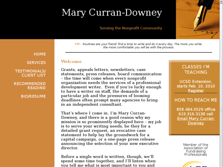 www.marycurrandowney.com