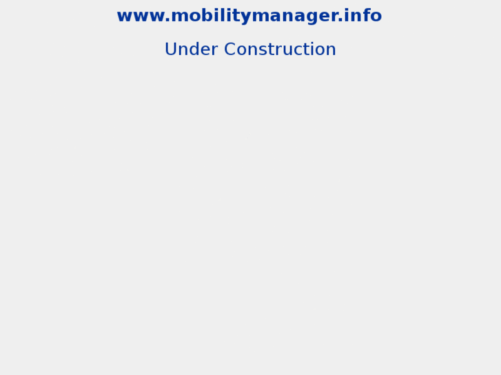 www.mobilitymanager.info