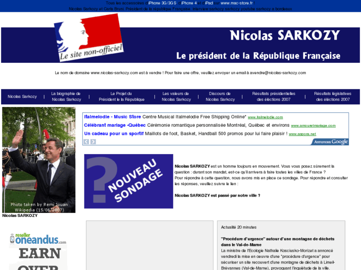 www.nicolas-sarkozy.com