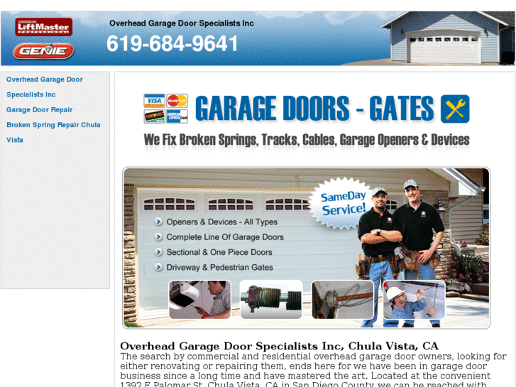 www.overhead-garage-door-specialists-inc.com