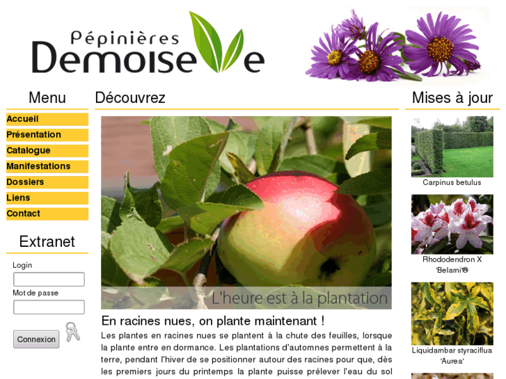 www.pepinieres-demoiselle.com