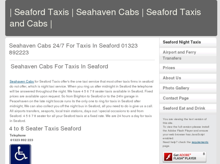 www.seafordtaxis.net