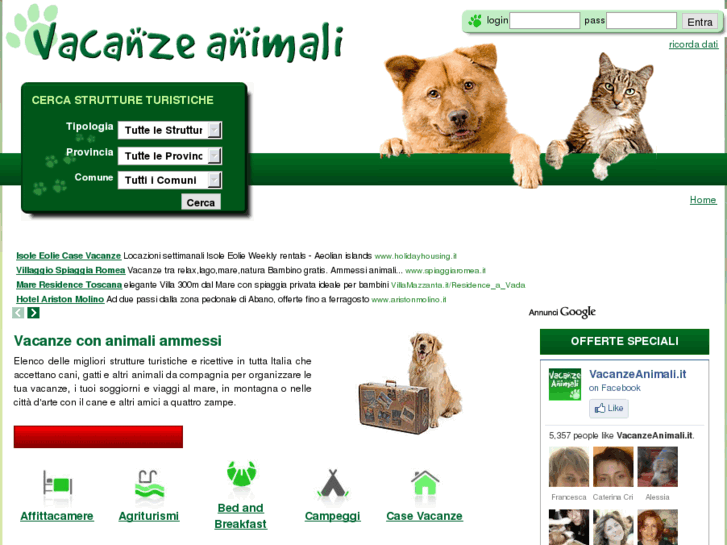 www.vacanzeanimali.com