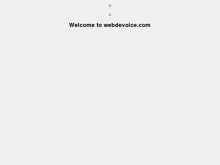 www.webdevoice.net