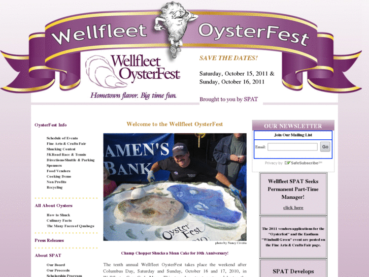 www.wellfleetoysterfest.com