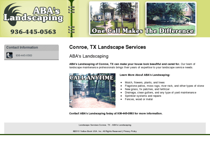 www.abaslandscapingandlawn.com