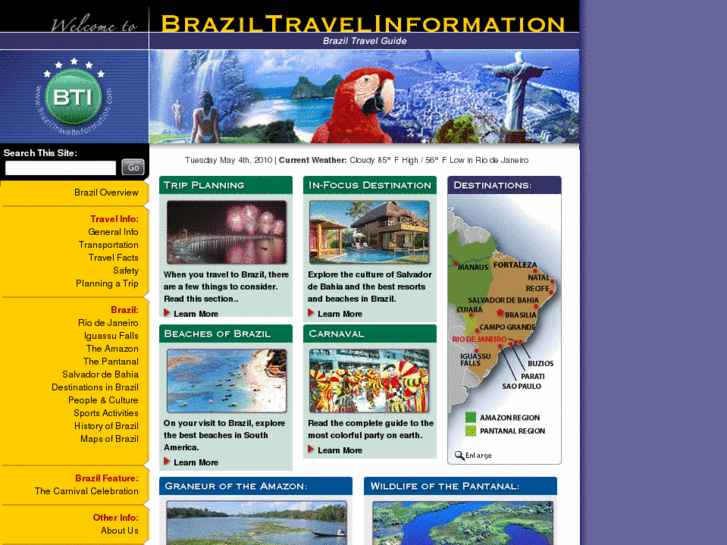 www.braziltravelinformation.com