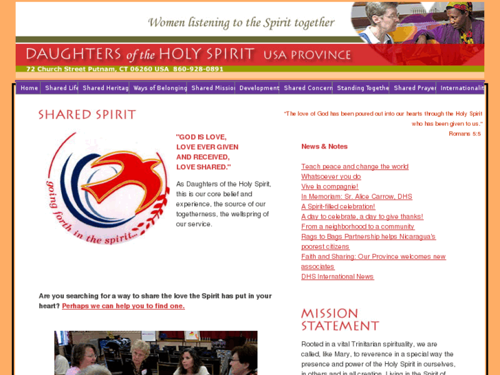 www.daughtersoftheholyspirit.org