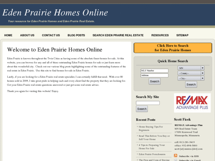 www.edenprairiehomesonline.com