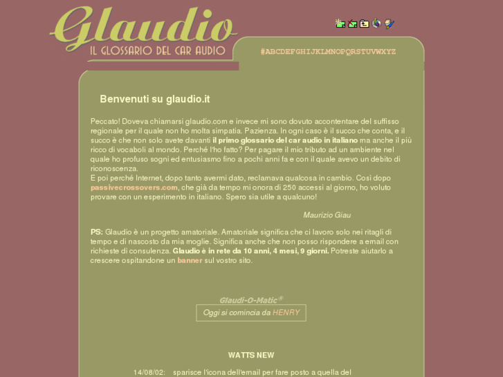 www.glaudio.it