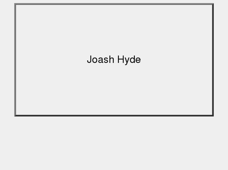 www.joashhyde.com