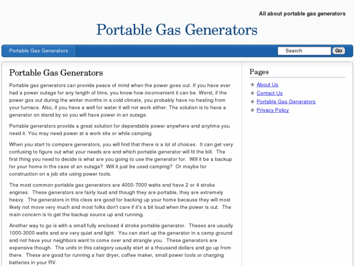 www.portablegeneratorhq.com