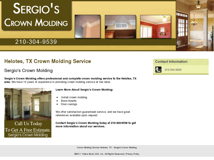 www.sergioscrownmolding.com