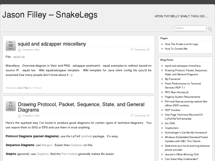 www.snakelegs.org