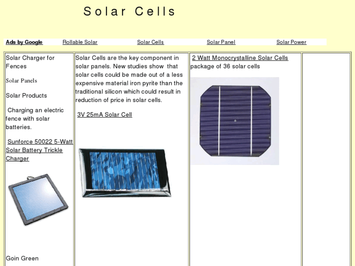 www.solarcellsforsale.info