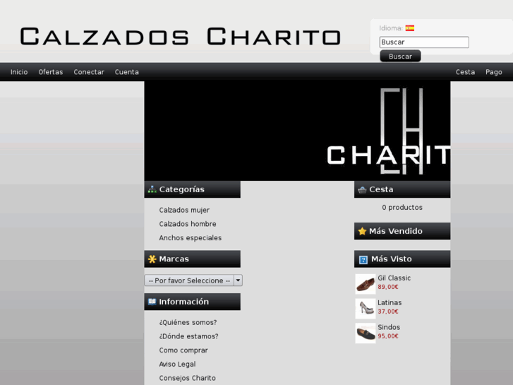 www.calzadoscharito.es