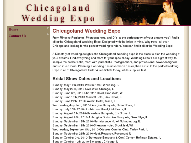 www.chicagolandweddingexpo.com