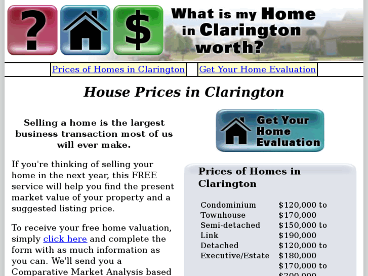 www.claringtonhouseprices.com