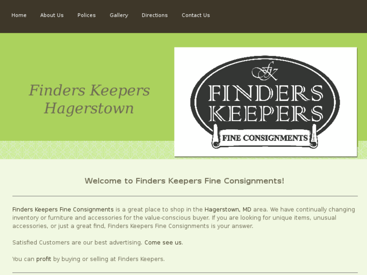 www.finderskeepershagerstown.com