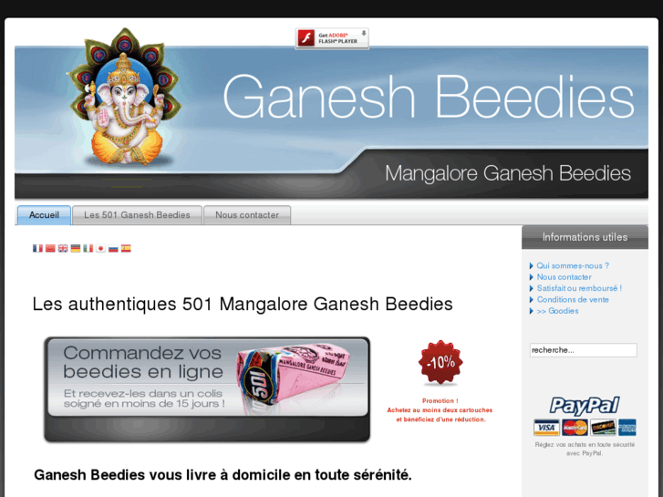 www.ganeshbeedies.com