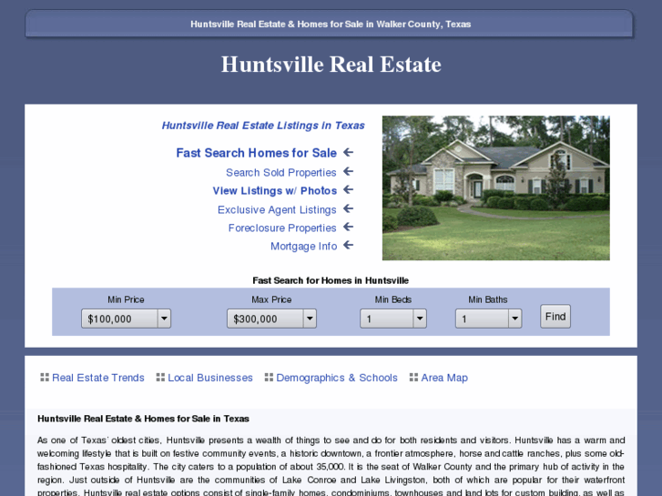 www.huntsville-realestate-tx.com