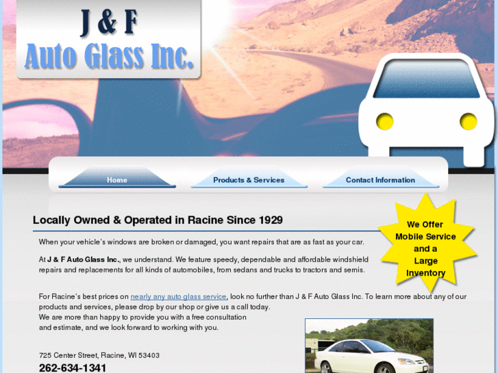 www.jandfautoglass.com