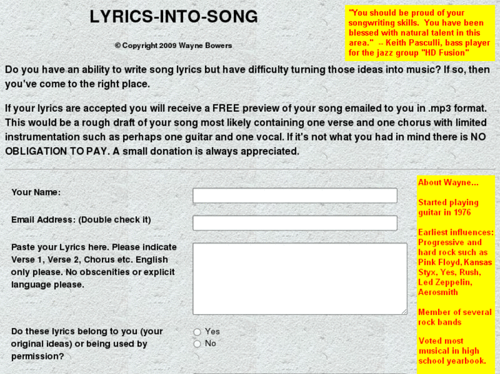 www.lyrics-into-song.com