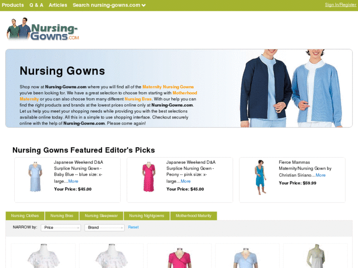 www.nursing-gowns.com