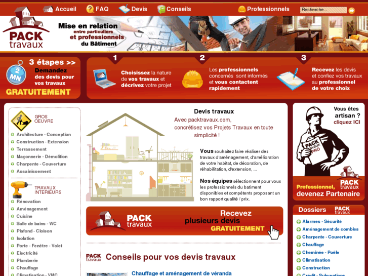 www.packtravaux.com