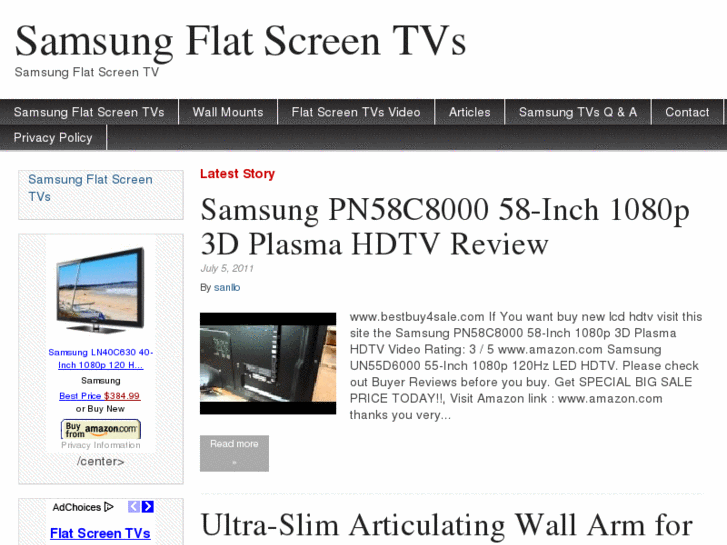 www.samsungflatscreentvs.net