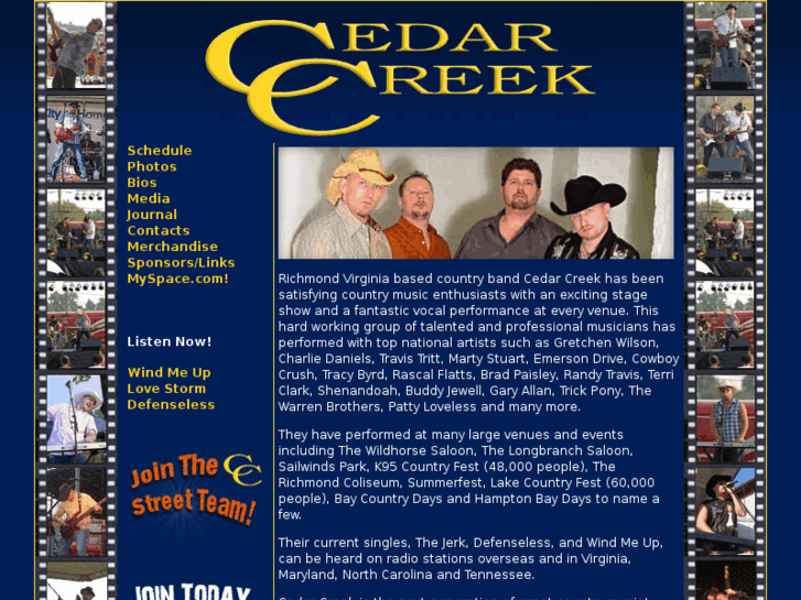 www.thecedarcreekband.com