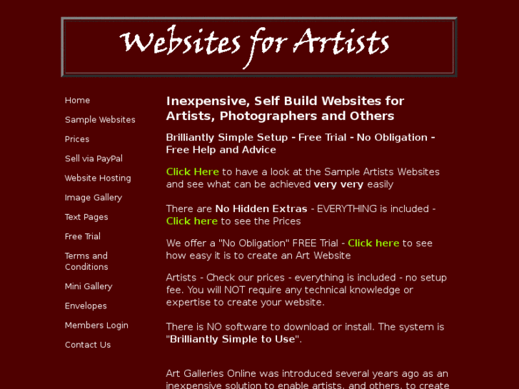 www.websites-for-artists.co.uk