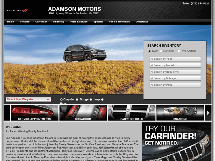 www.adamsonmotors.net