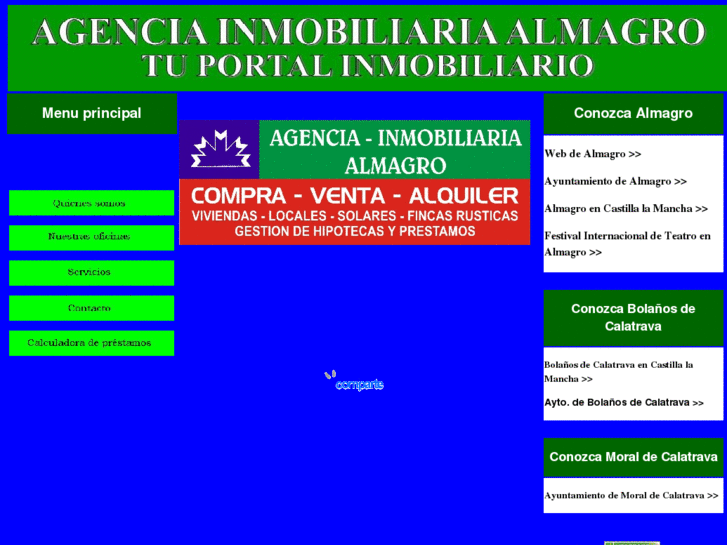 www.agenciainmobiliariaalmagro.com