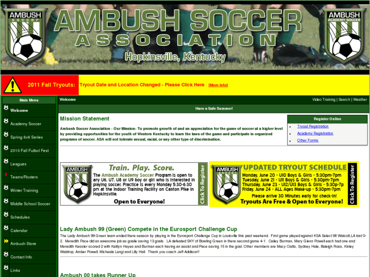 www.ambushsoccer.net