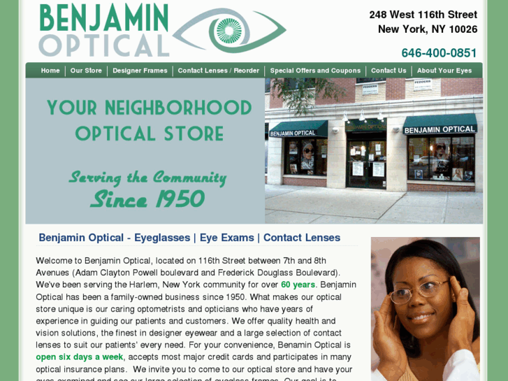 www.benjaminoptical.com