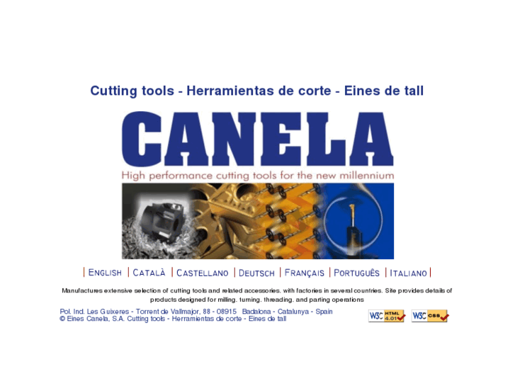 www.canelatools.com