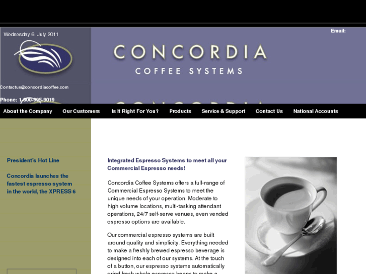 www.concordiacoffee.com