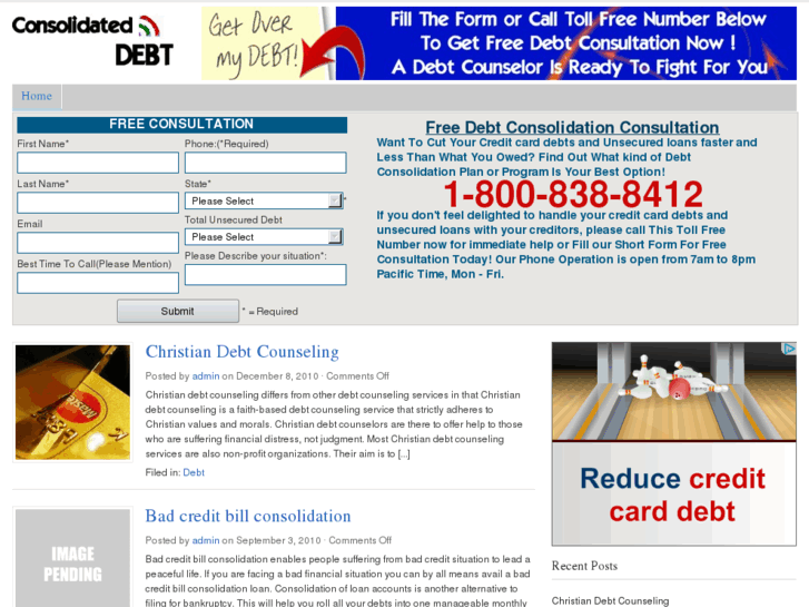 www.consolidateddebts.net