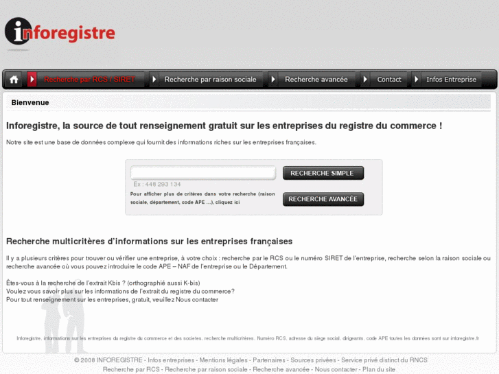 www.inforegistre.biz