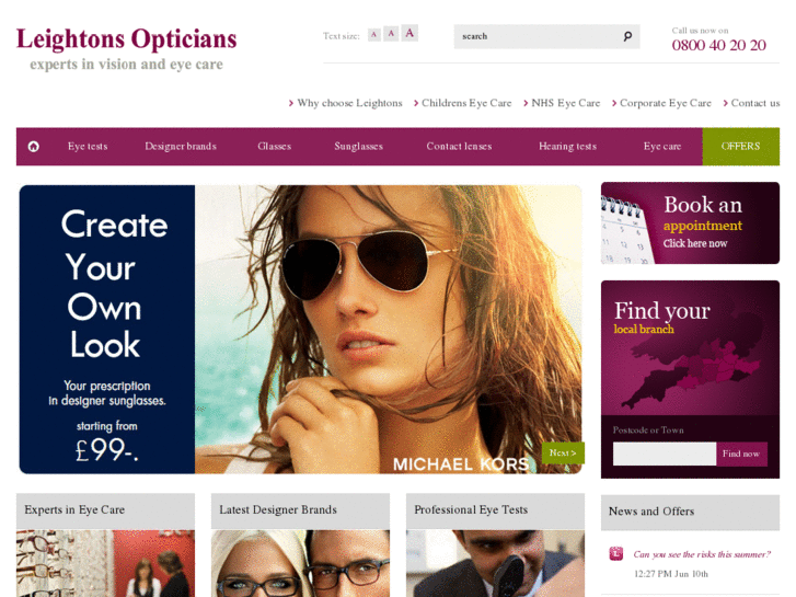 www.leightonsopticians.co.uk