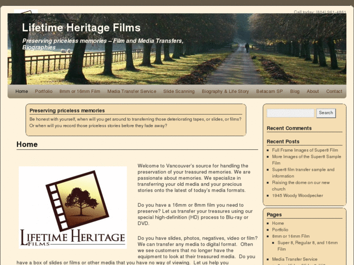 www.lifetimeheritagefilms.com