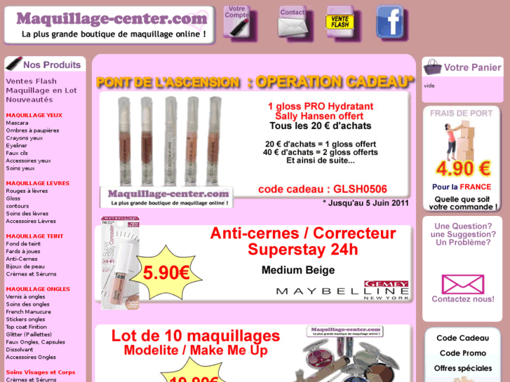 www.maquillage-center.com