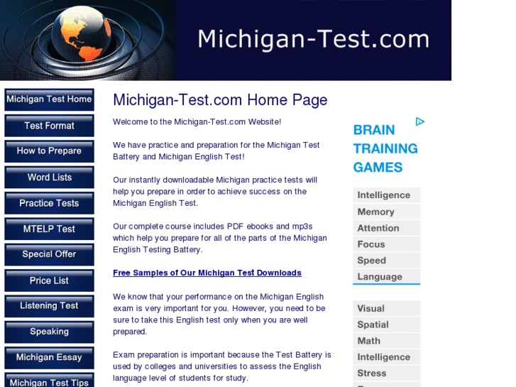 www.michigan-test.com